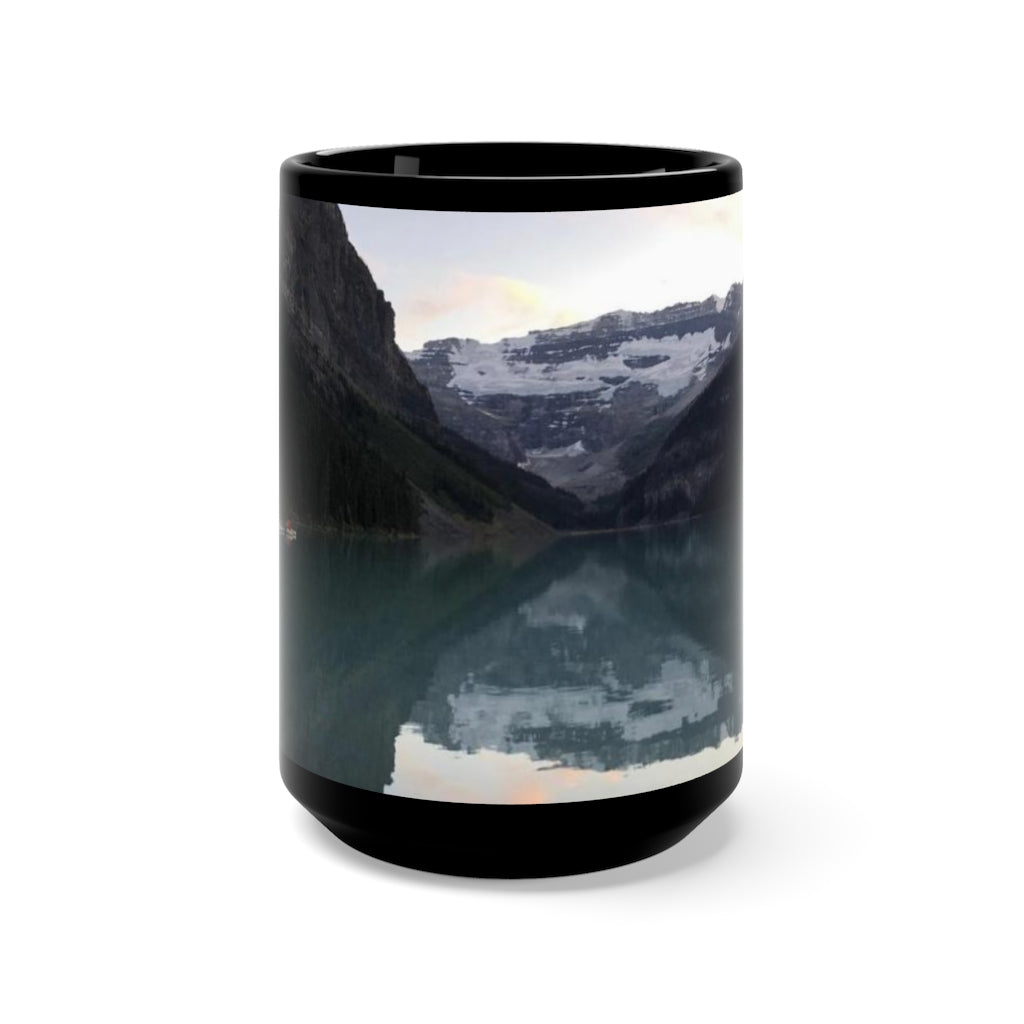 Amazing Places 15oz Black Mug