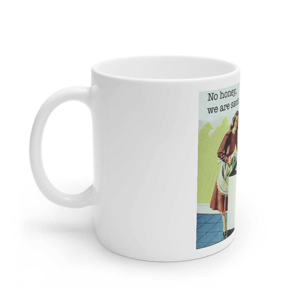Shtf = Shit Hits the Fan, 11oz and 15oz mug