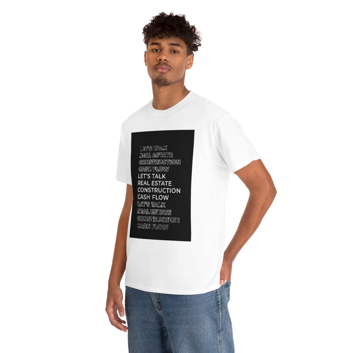 Real Estate, Construction, Cash Flow Cotton Tee