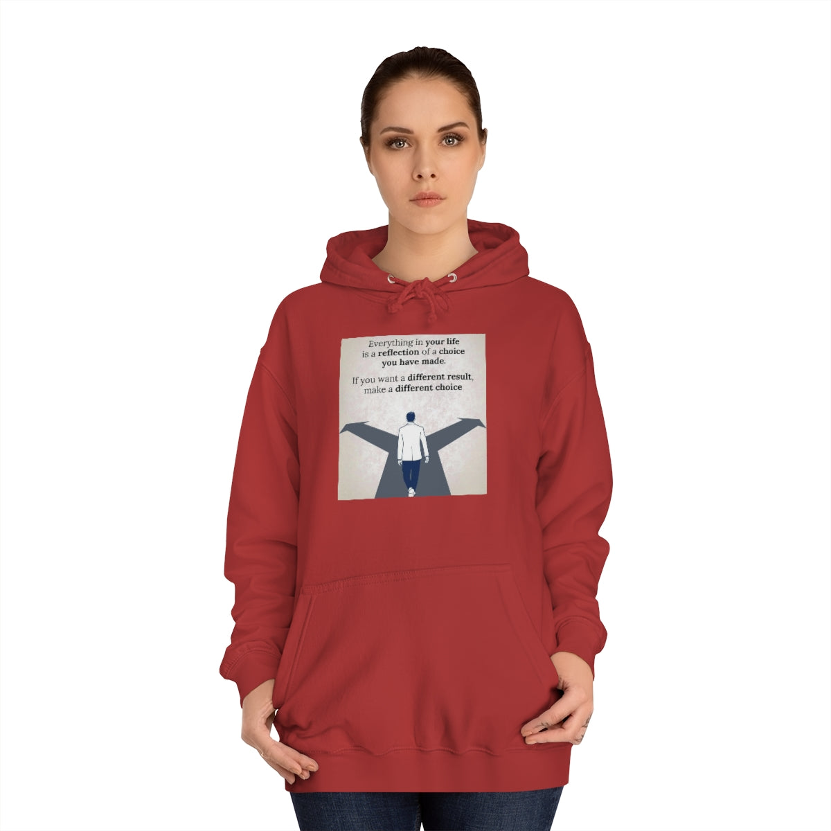 Choose the right Path, Grow Bella Hoodie