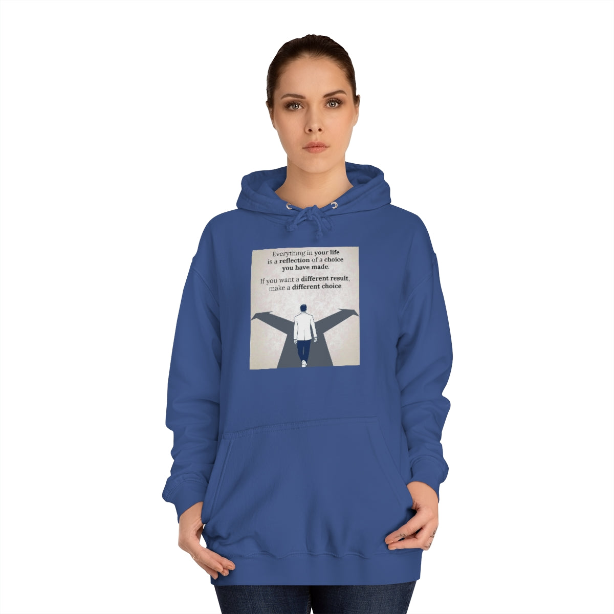 Choose the right Path, Grow Bella Hoodie