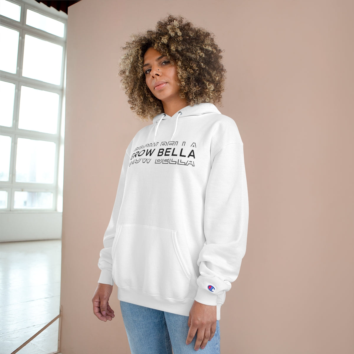 Grow Bella Champion Hoodie
