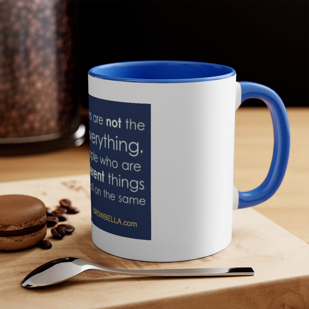Great People = Great Leaders 11oz Accent Mug