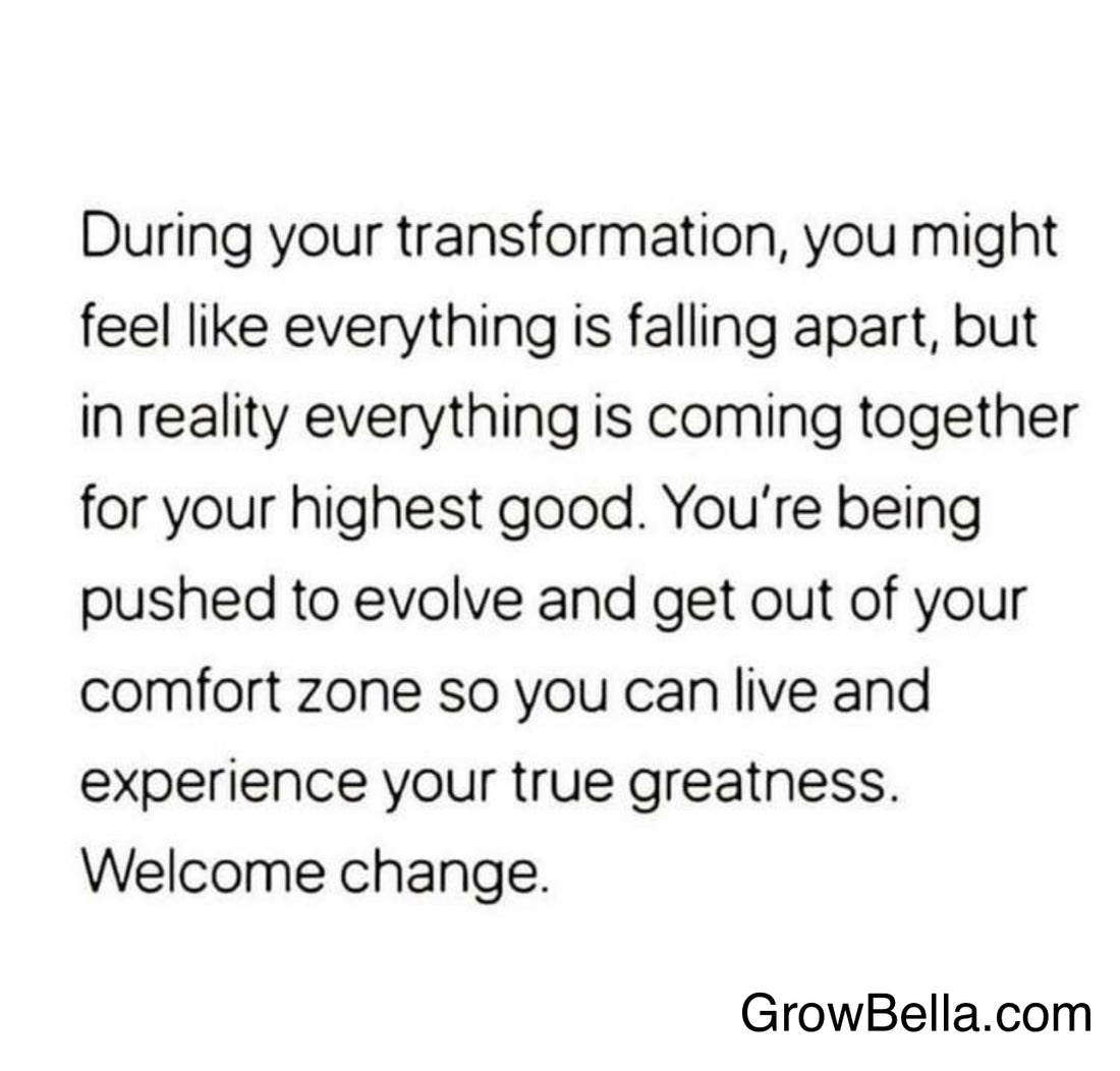 Grow Bella Today for Tomorrow!  Be the best you can be