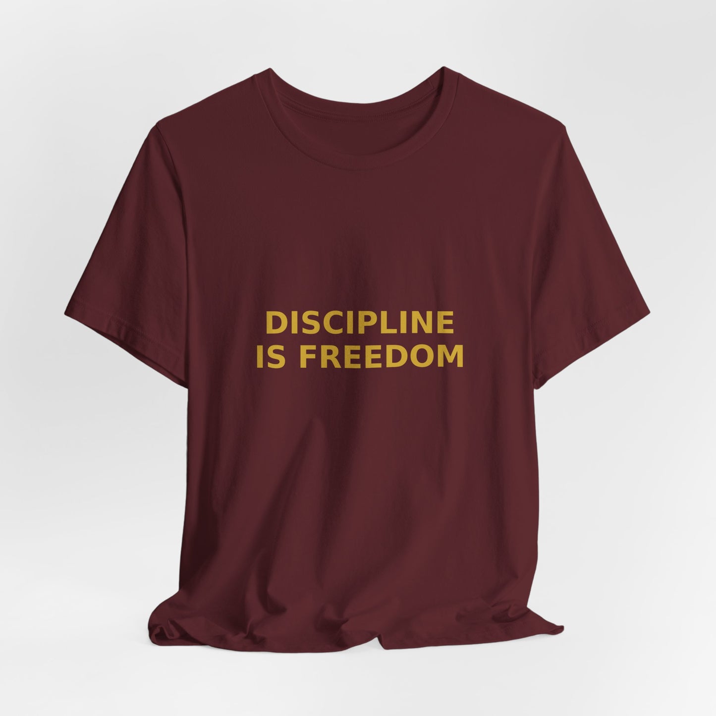Grow Bella "Discipline Is Freedom" Unisex Cotton Tee