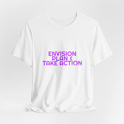 Grow Bella Women's "Envision Plan & Take Action" Tee