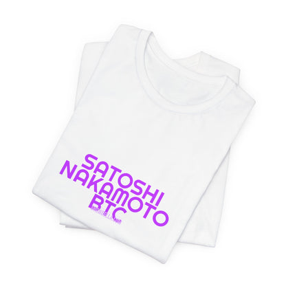 Grow Bella Women's "Satoshi Nakamoto BTC" Tee