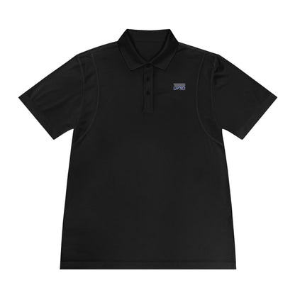 PWP Polo — Chest Logo + Back Text