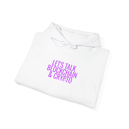 Grow Bella Women's "Let's Talk Blockchain & Crypto" Hoodie