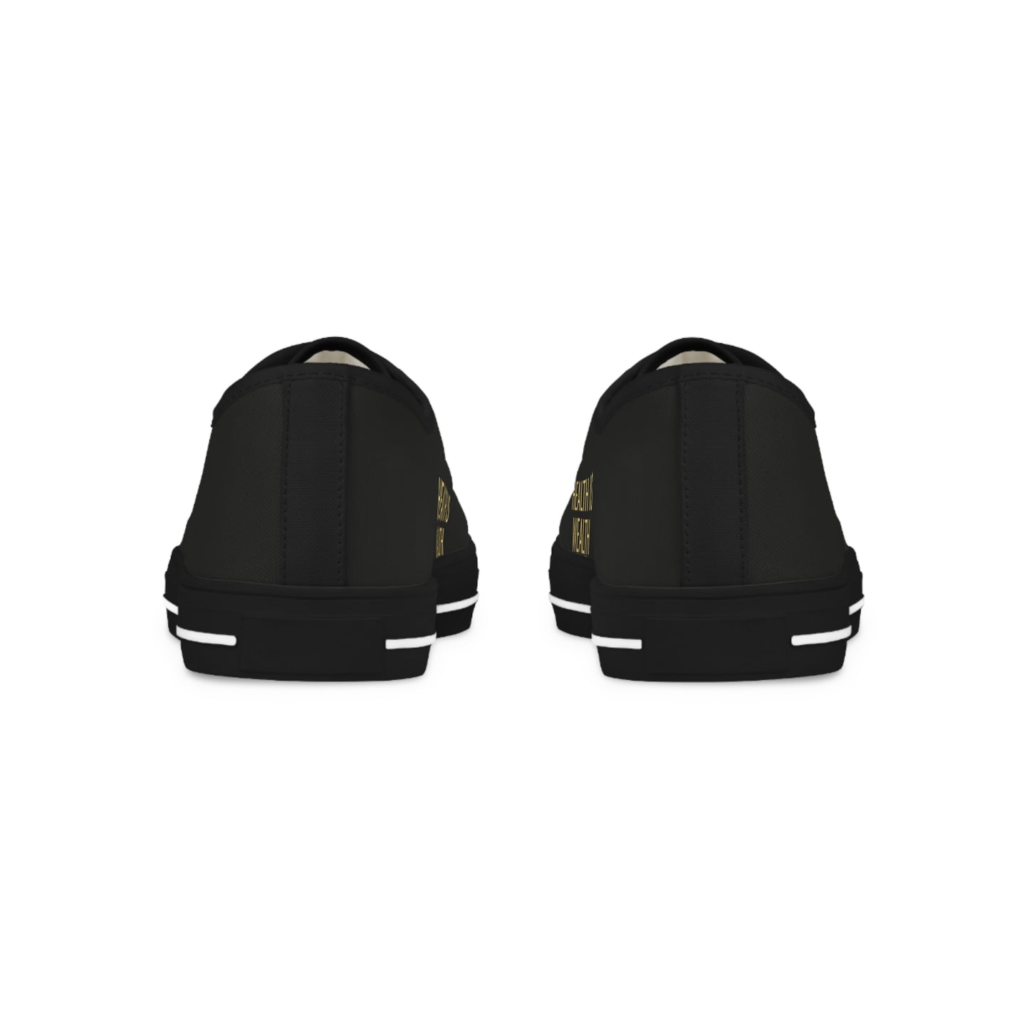Grow Bella All-Black Low Top Sneakers