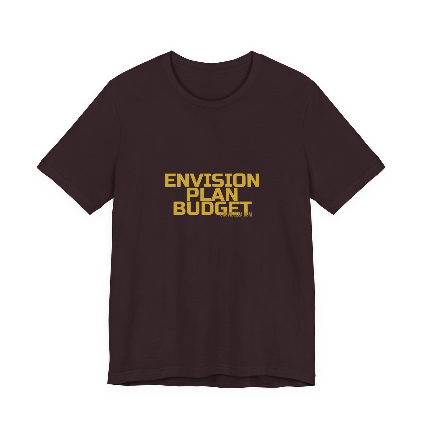 Grow Bella "Envision Plan Budget" Unisex Cotton Tee