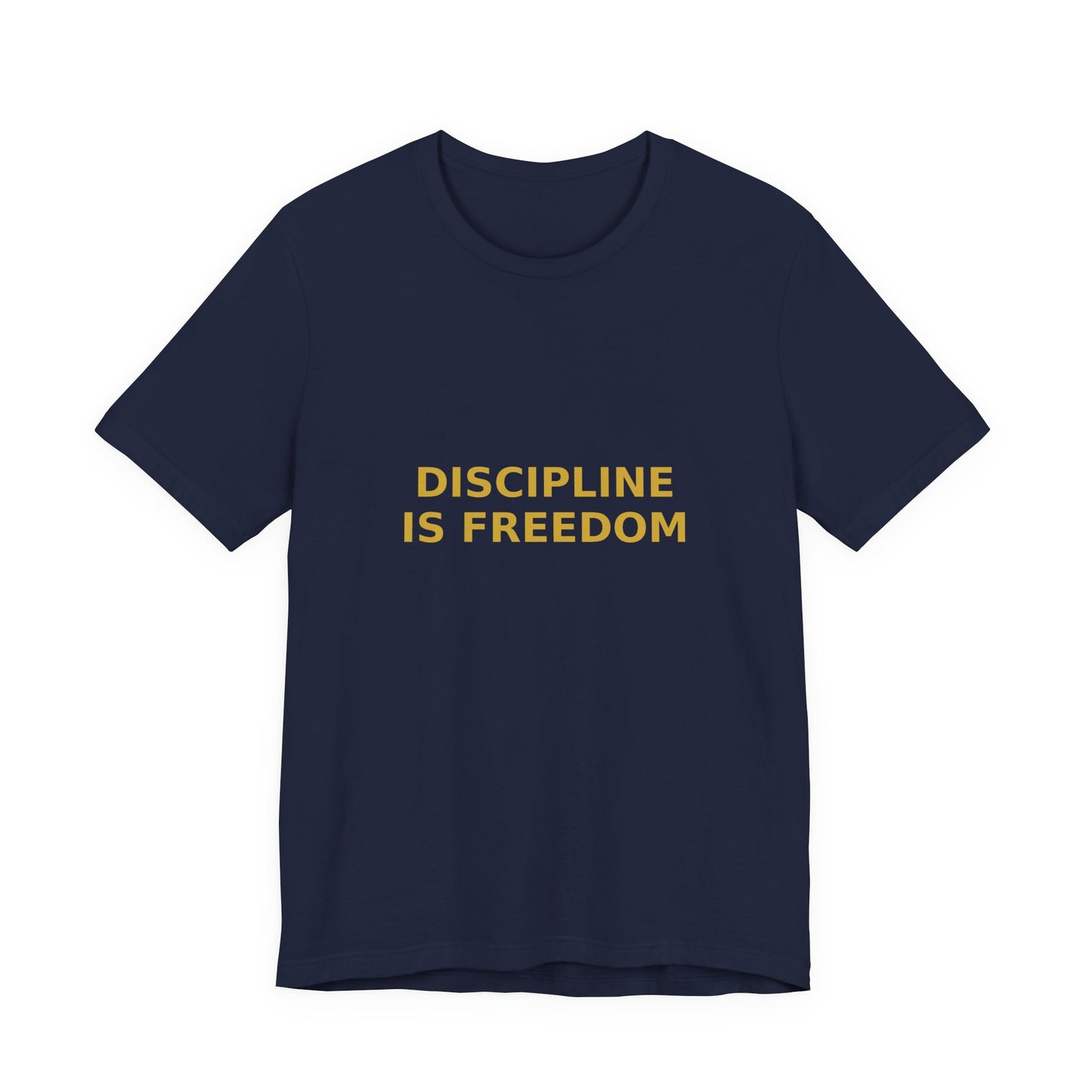Grow Bella "Discipline Is Freedom" Unisex Cotton Tee