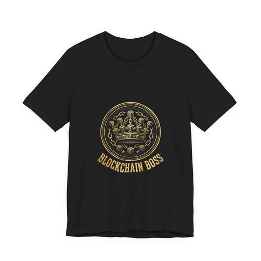 Grow Bella "Blockchain Boss" Illustrated Tee