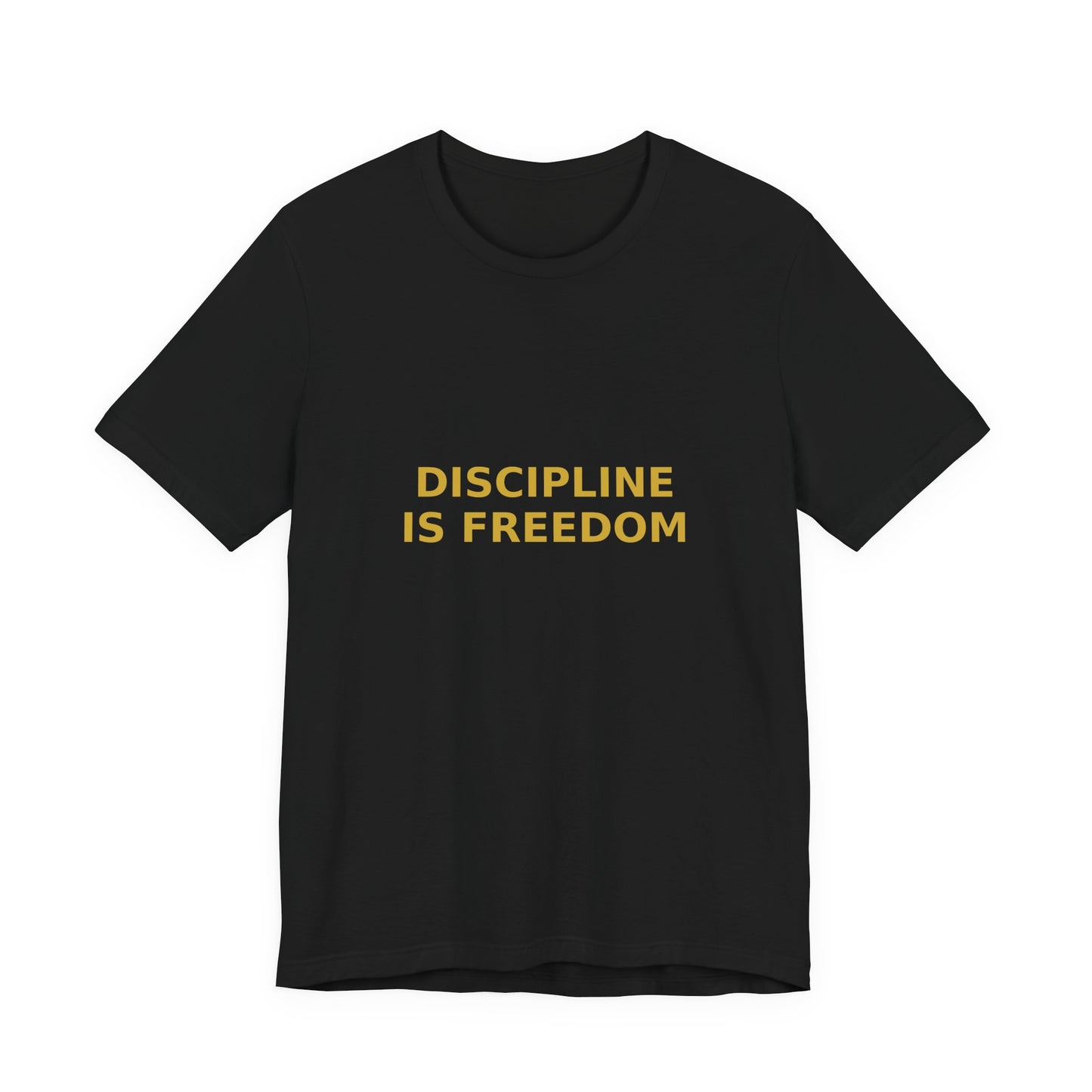 Grow Bella "Discipline Is Freedom" Unisex Cotton Tee