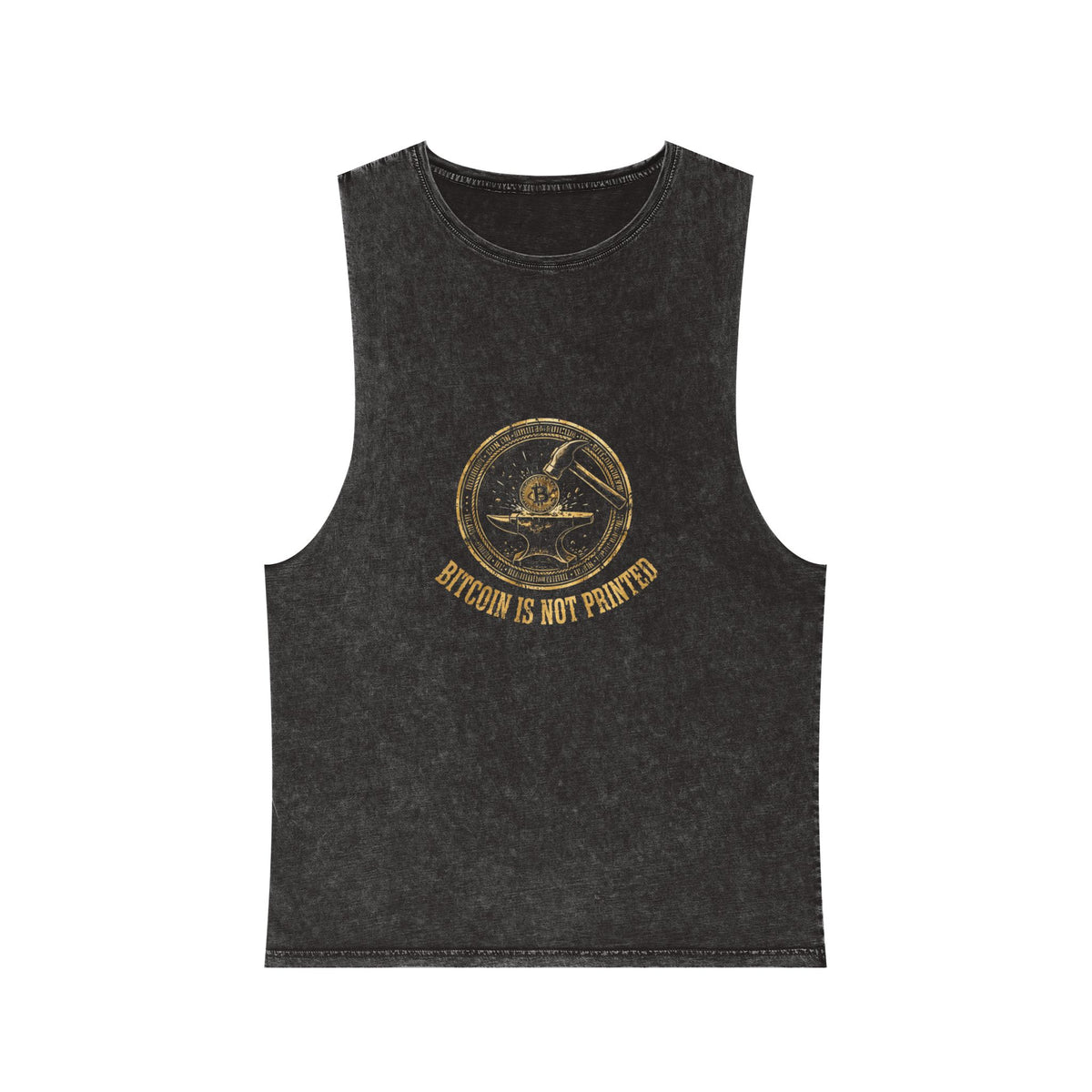 Grow Bella "Bitcoin Is Not Printed" Illustrated Tank