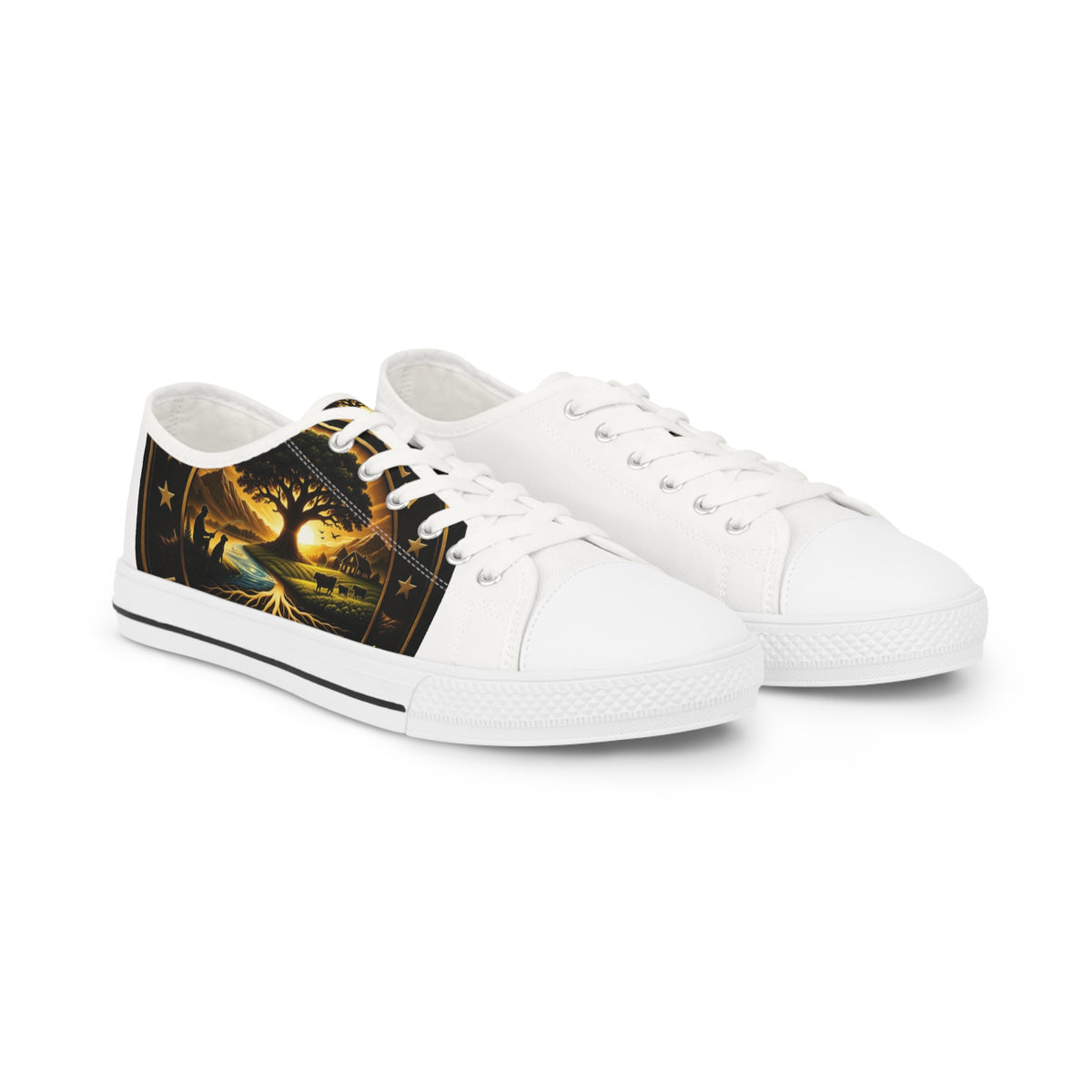 Grow Bella Gold Edition Low Top Sneakers