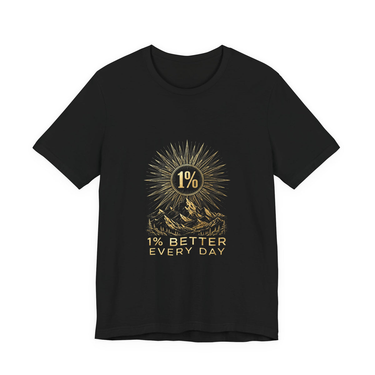 Grow Bella "1% Better Every Day" Illustrated Tee