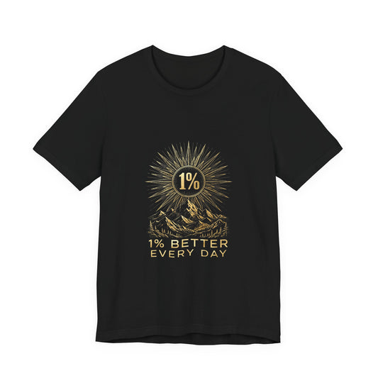 Grow Bella "1% Better Every Day" Illustrated Tee