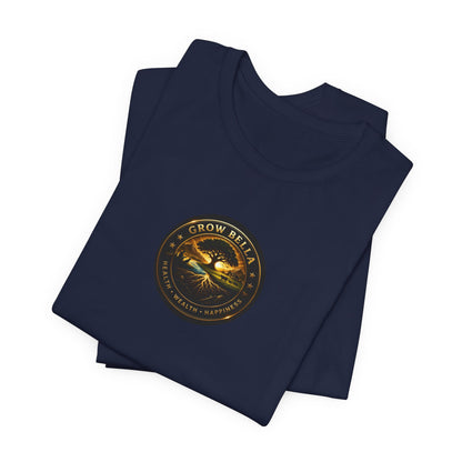 Grow Bella "Grow Bella Gold Coin" Unisex Cotton Tee