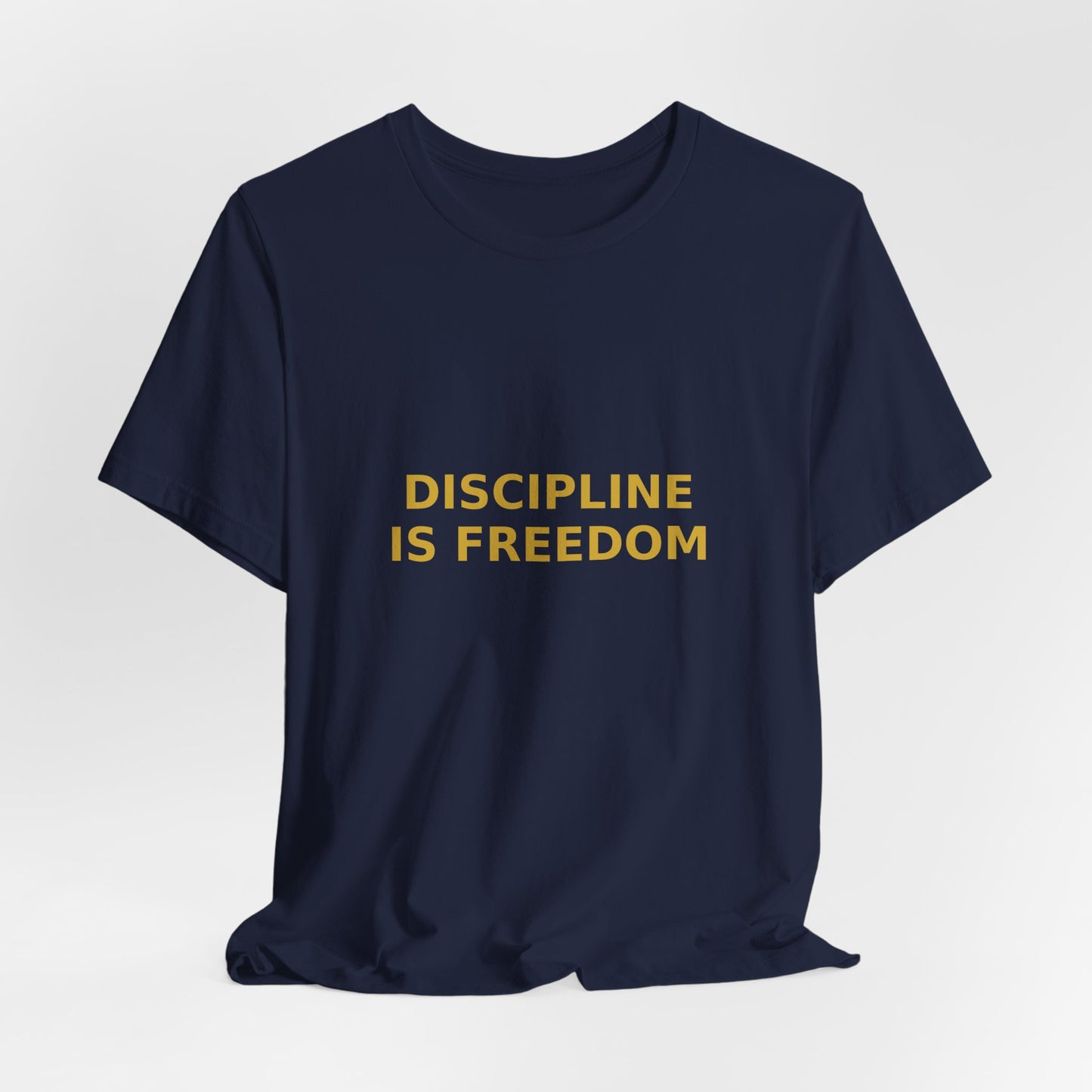 Grow Bella "Discipline Is Freedom" Unisex Cotton Tee