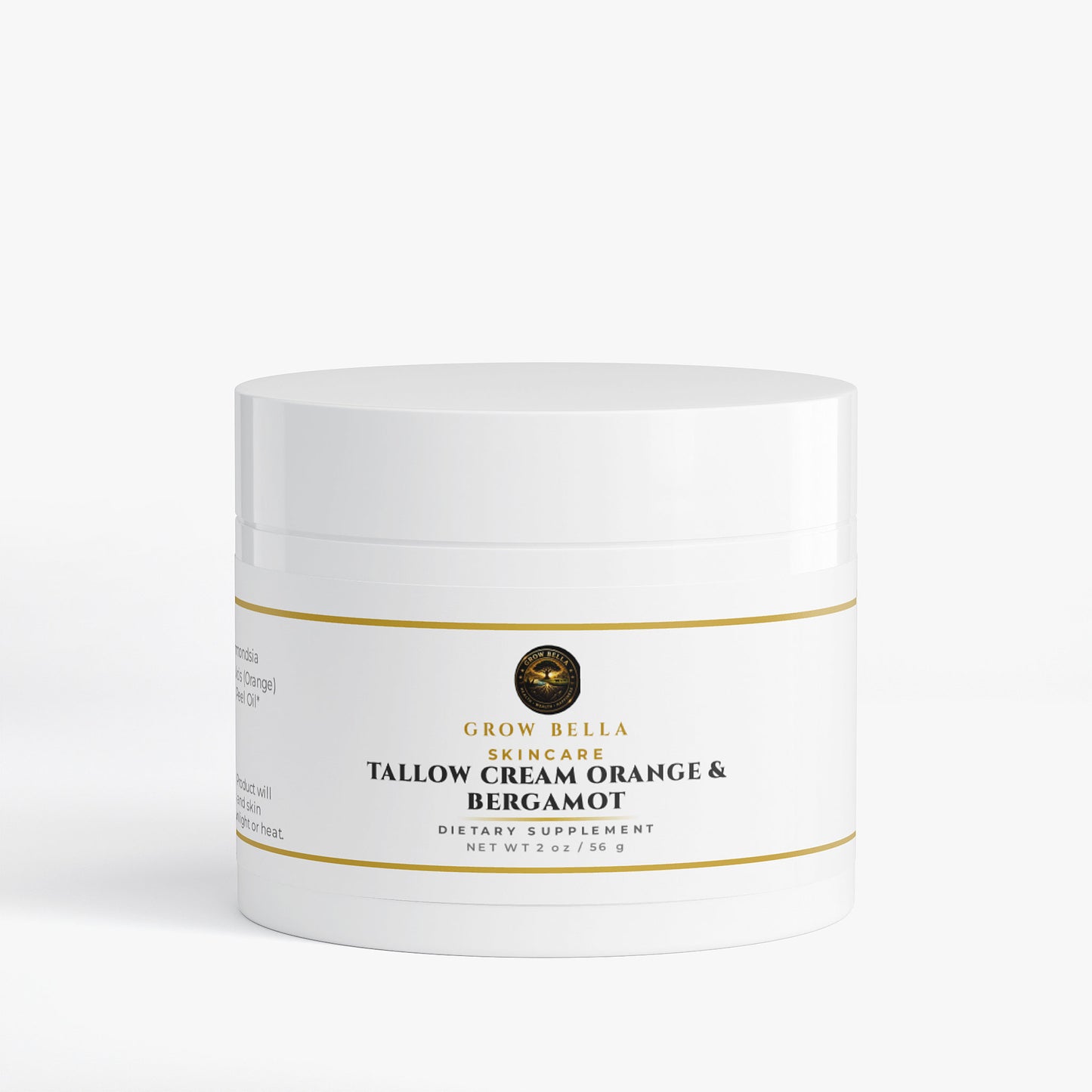 Tallow Cream Orange & Bergamot
