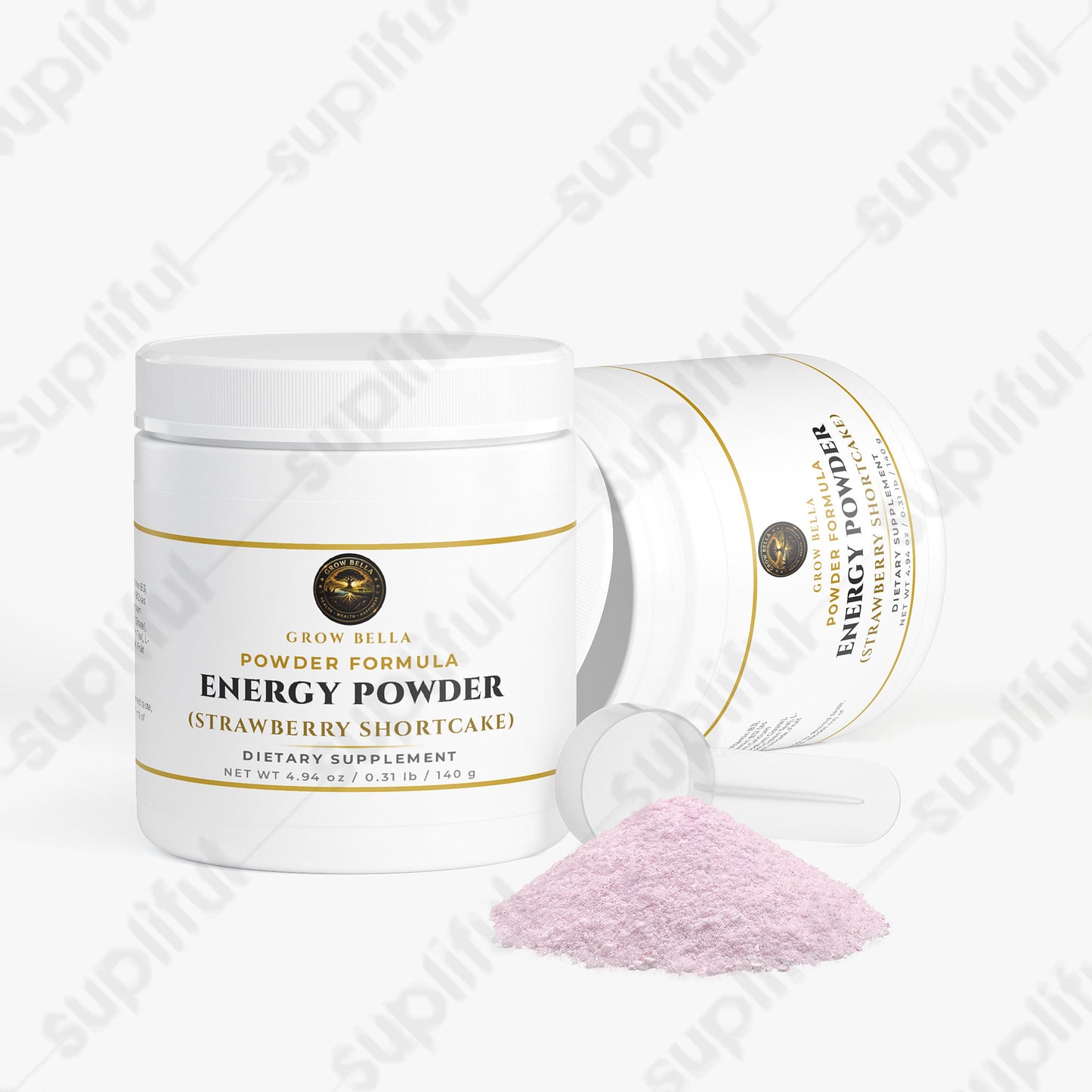 Energy Powder (Strawberry Shortcake)