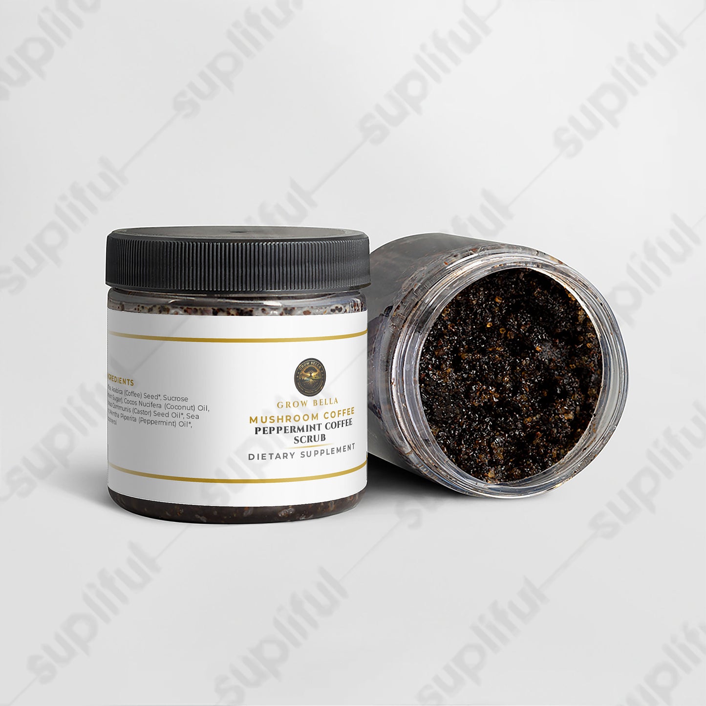 Peppermint Coffee Scrub