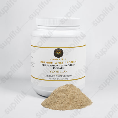 Pure3 100% Whey Protein Isolate (Vanilla)
