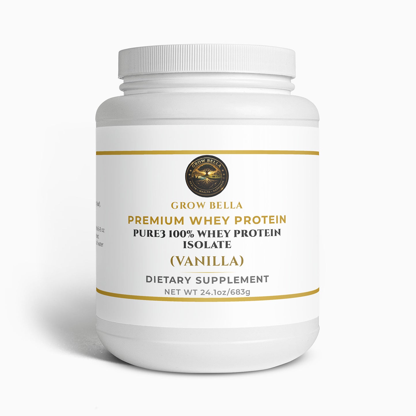 Pure3 100% Whey Protein Isolate (Vanilla)