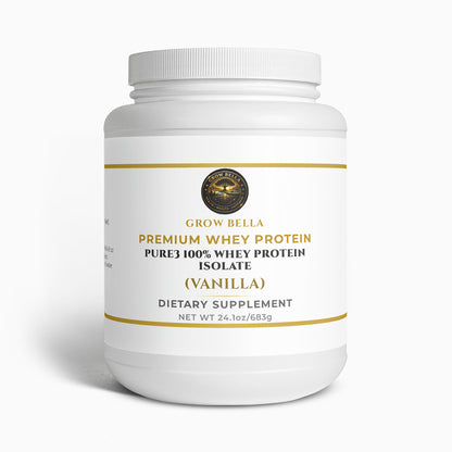 Pure3 100% Whey Protein Isolate (Vanilla)