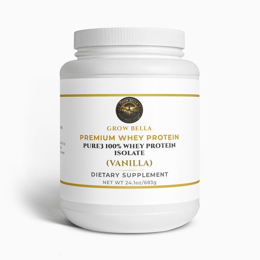 Pure3 100% Whey Protein Isolate (Vanilla)