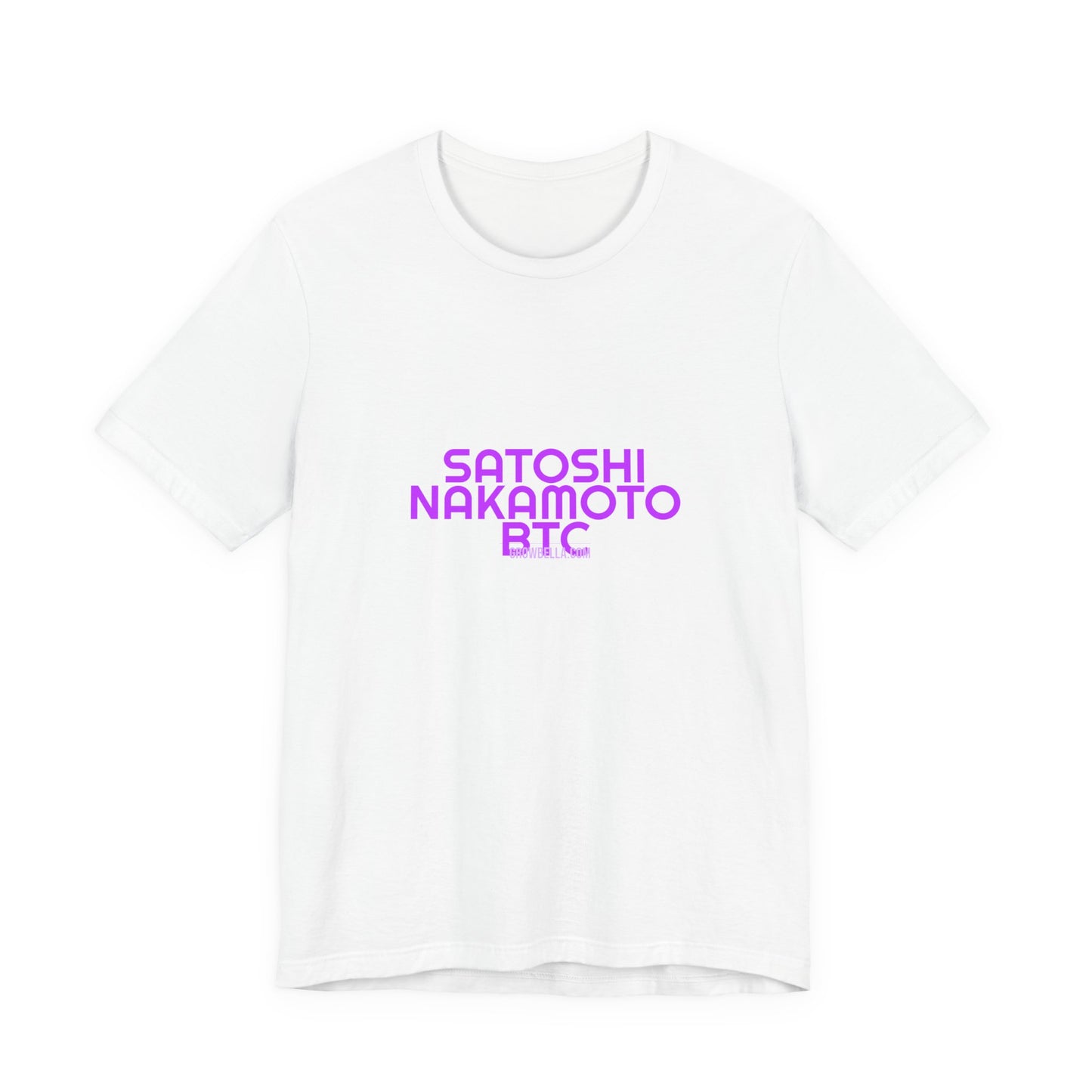 Grow Bella Women's "Satoshi Nakamoto BTC" Tee