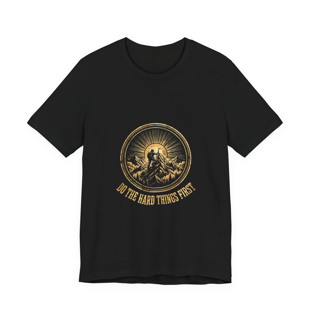 Grow Bella "Do the Hard Things First" Illustrated Tee