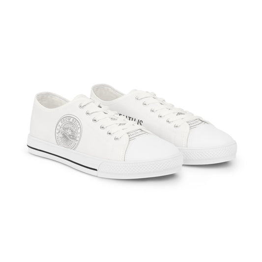 Grow Bella All-White Low Top Sneakers