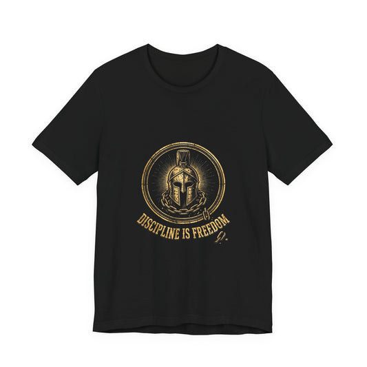 Grow Bella "Discipline Is Freedom" Illustrated Tee