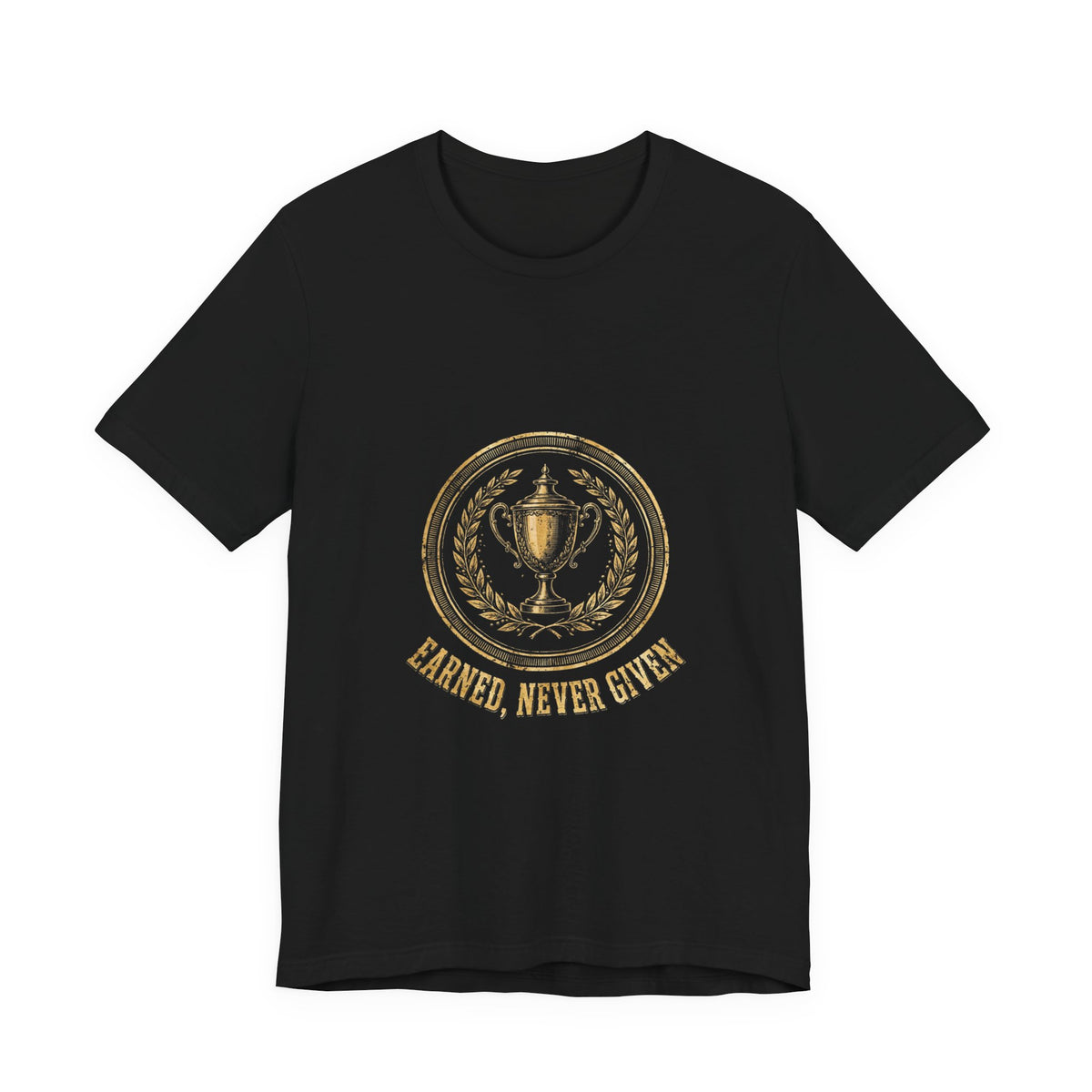 Grow Bella "Earned, Never Given" Illustrated Tee