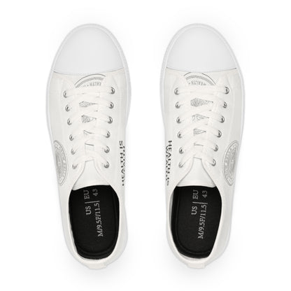 Grow Bella All-White Low Top Sneakers