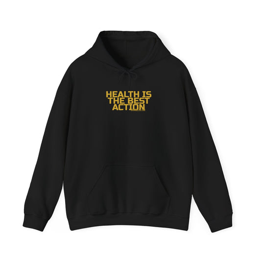 Grow Bella "Health Is The Best Action" Hoodie