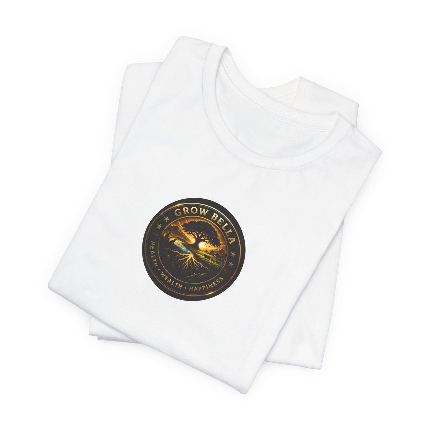 Grow Bella "Grow Bella Gold Coin" Unisex Cotton Tee