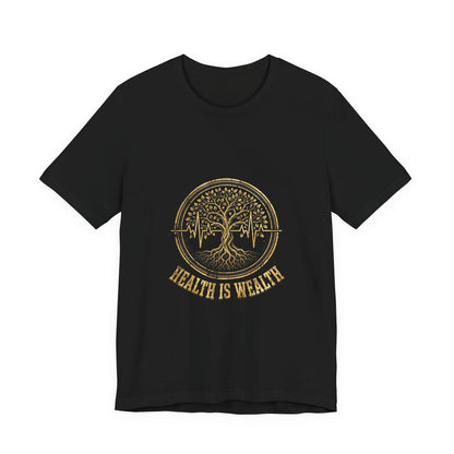Grow Bella "Health Is Wealth" Illustrated Tee