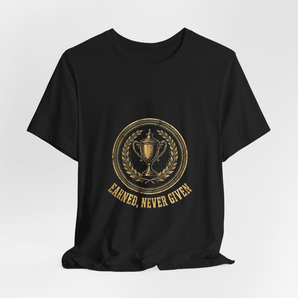 Grow Bella "Earned, Never Given" Illustrated Tee