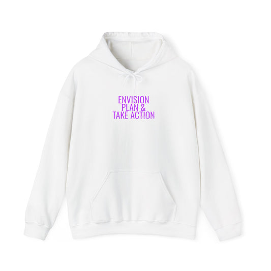 Grow Bella Women's "Envision Plan & Take Action" Hoodie