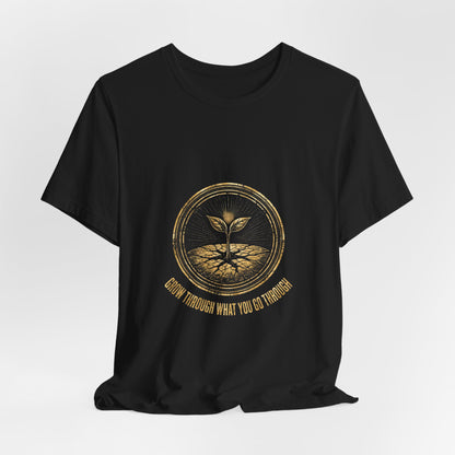 Grow Bella "Grow Through What You Go Through" Illustrated Tee