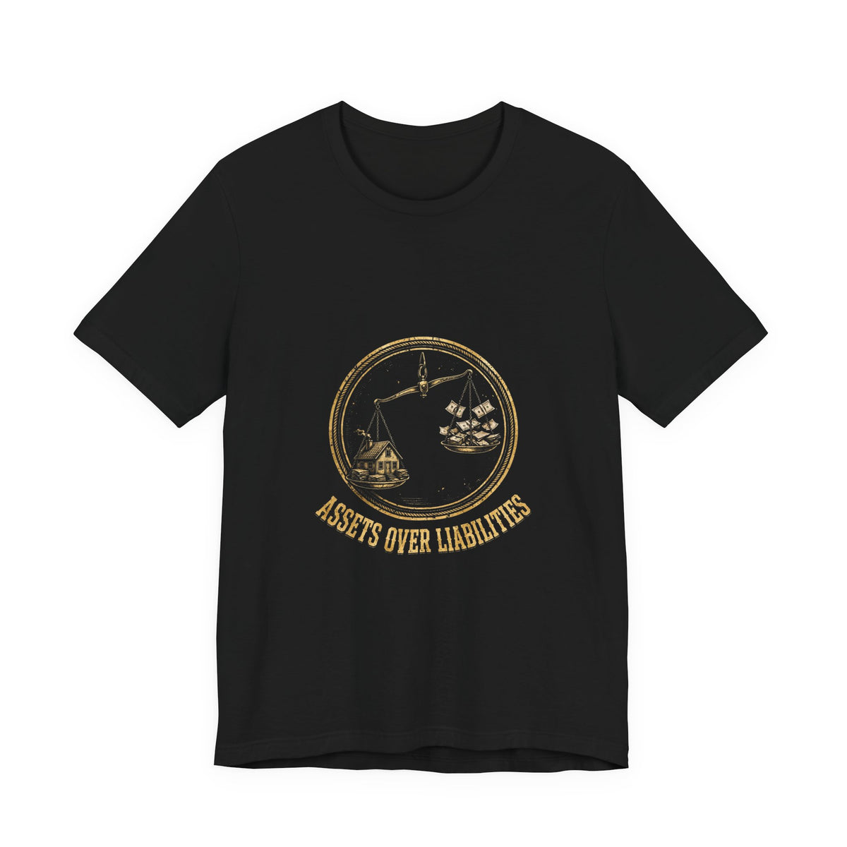 Grow Bella "Assets Over Liabilities" Illustrated Tee
