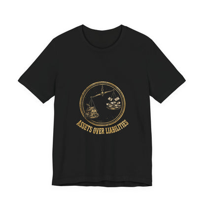 Grow Bella "Assets Over Liabilities" Illustrated Tee