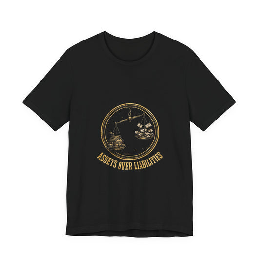 Grow Bella "Assets Over Liabilities" Illustrated Tee