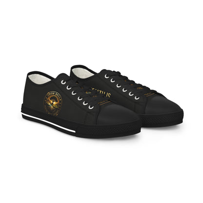 Grow Bella All-Black Low Top Sneakers