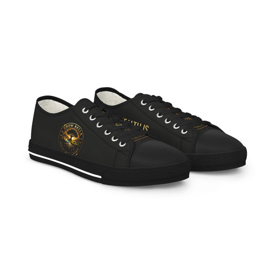 Grow Bella All-Black Low Top Sneakers