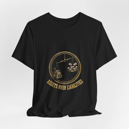 Grow Bella "Assets Over Liabilities" Illustrated Tee