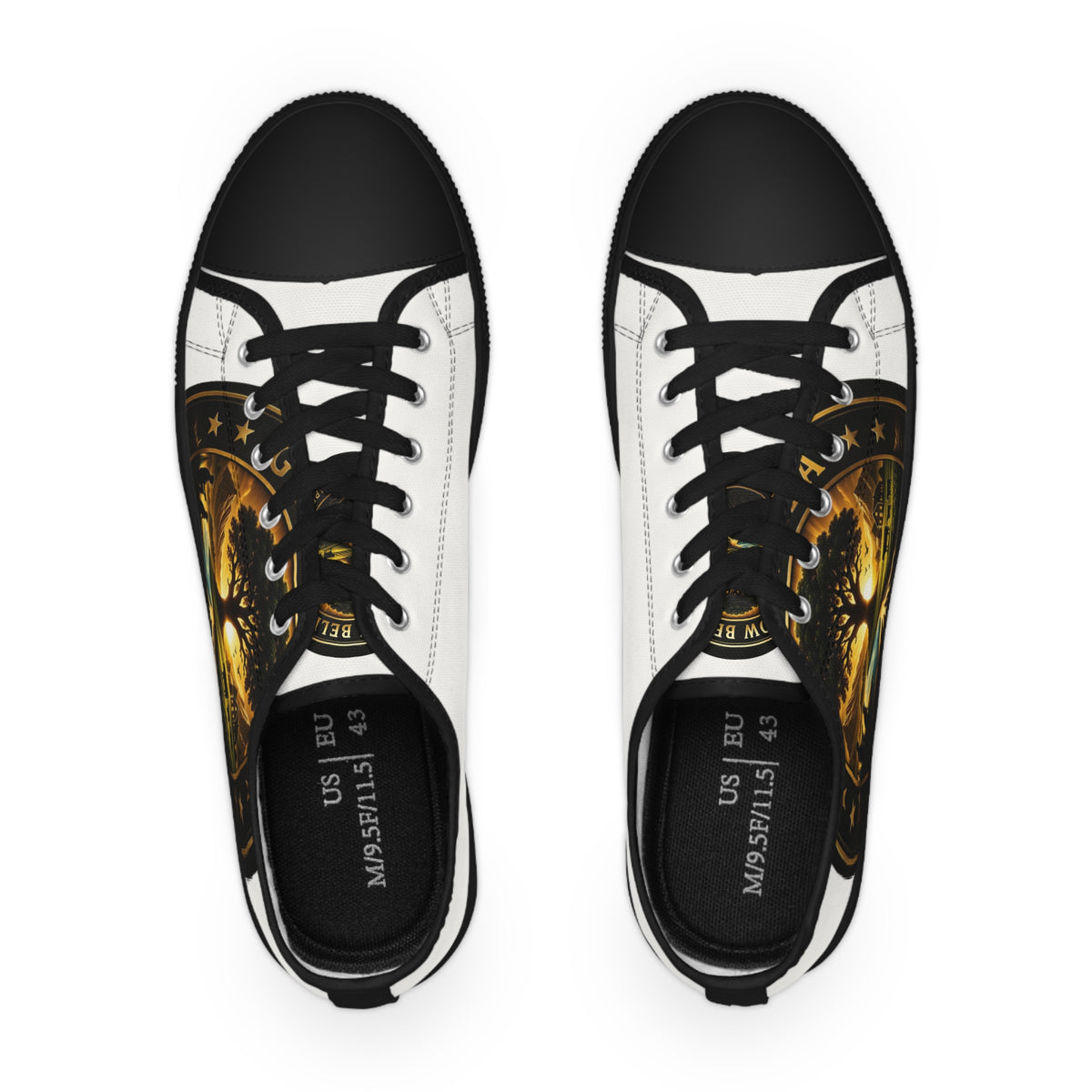Grow Bella Gold Edition Low Top Sneakers